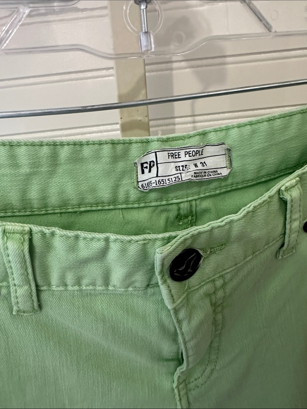 Free People Mint Green women’s 31 pants
